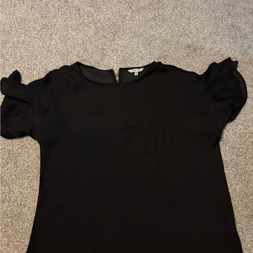 Naked Zebra Elegant Black Blouse